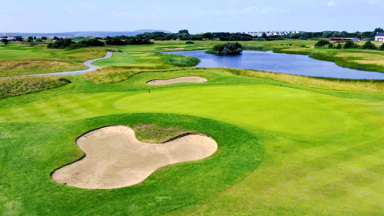 Machynys Golf Club Flyover