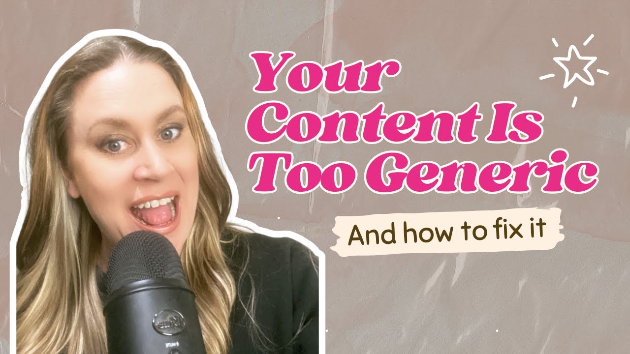 3 Signs Your Content Is Too Generic (And How to Fix It)