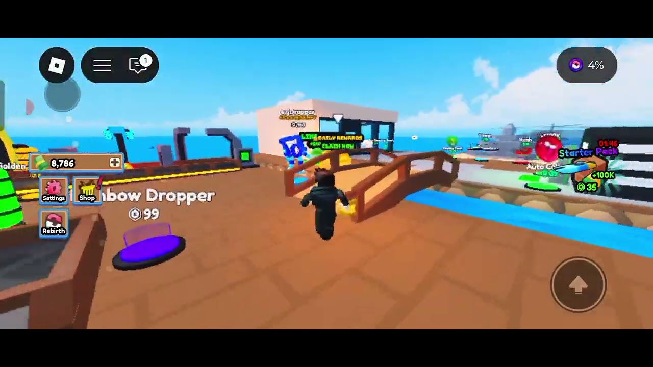 Me play roblox 