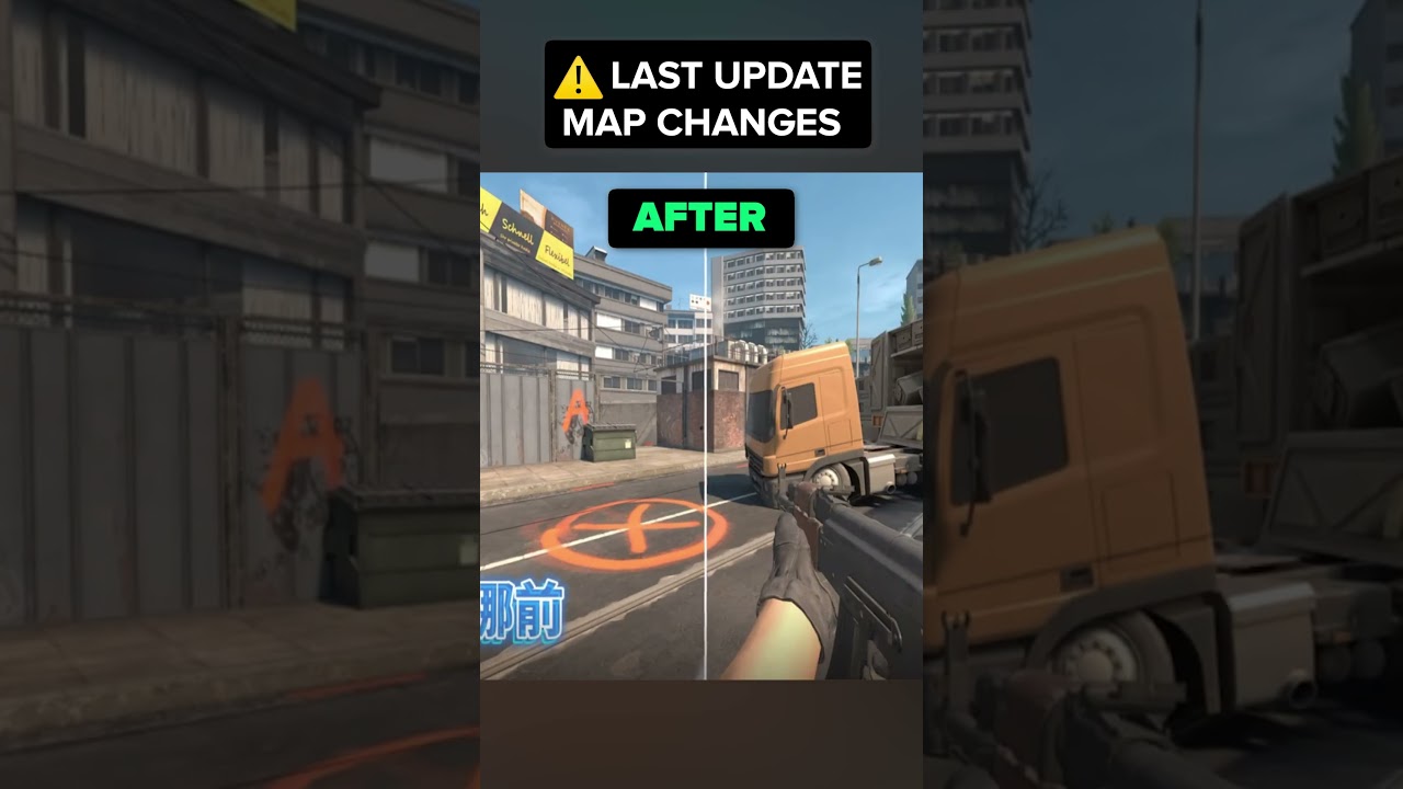 Map changes in the last CS2 update