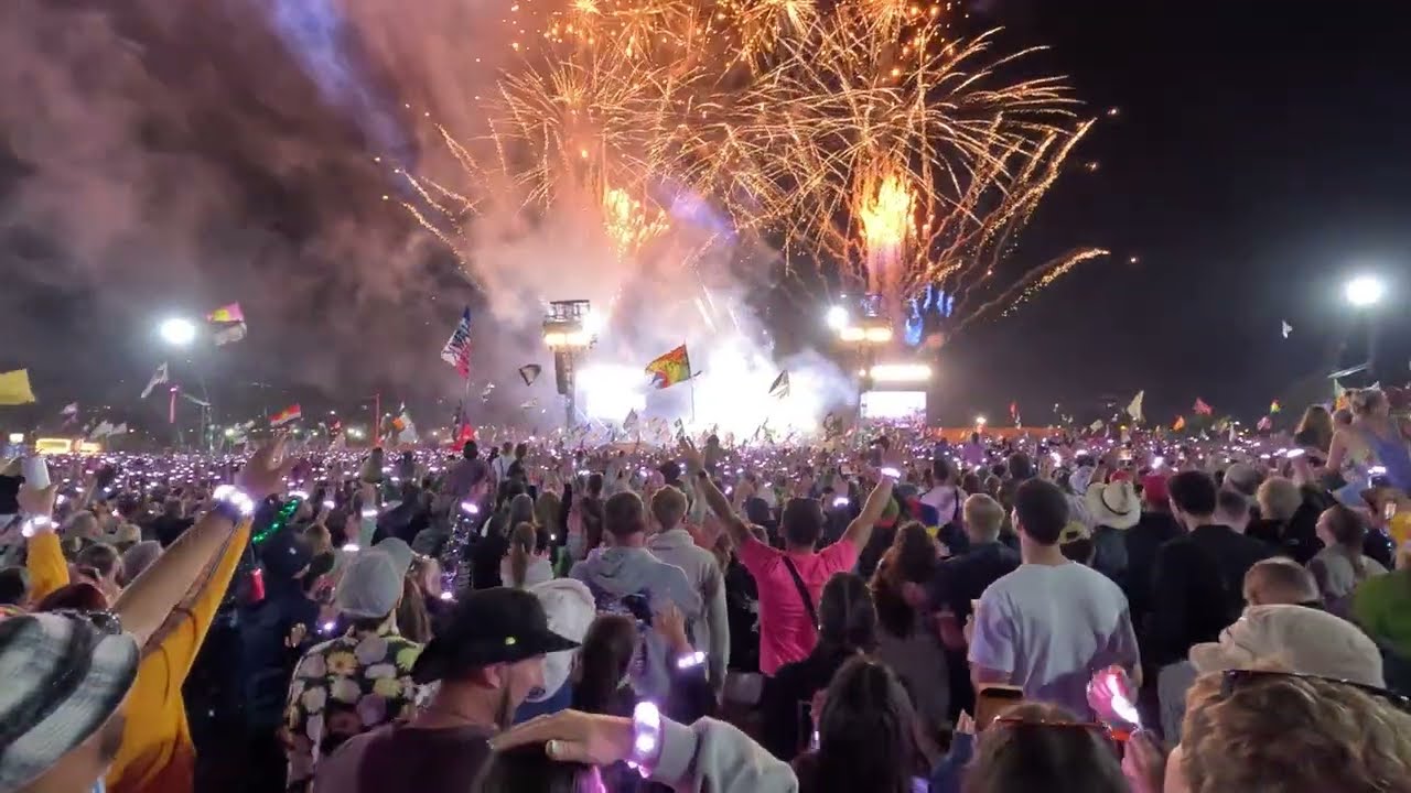 Coldplay Live at Glastonbury Festival 2024 in 4K