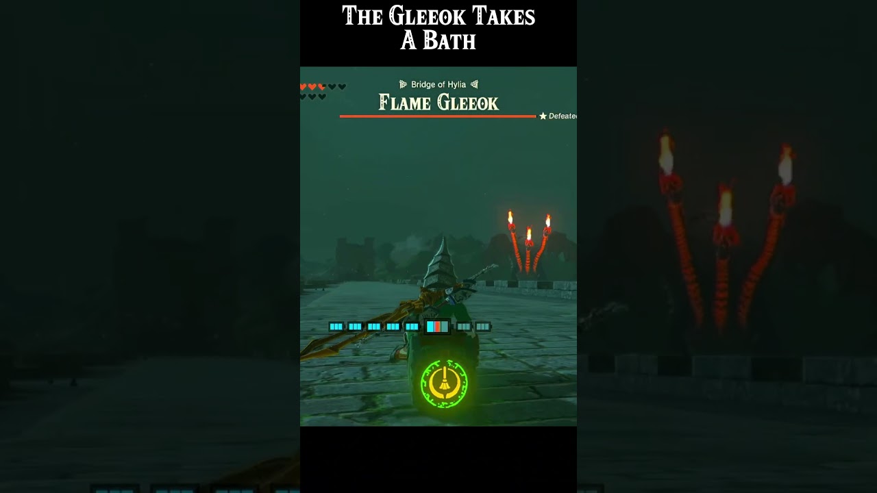 The Gleeok Takes A Bath
