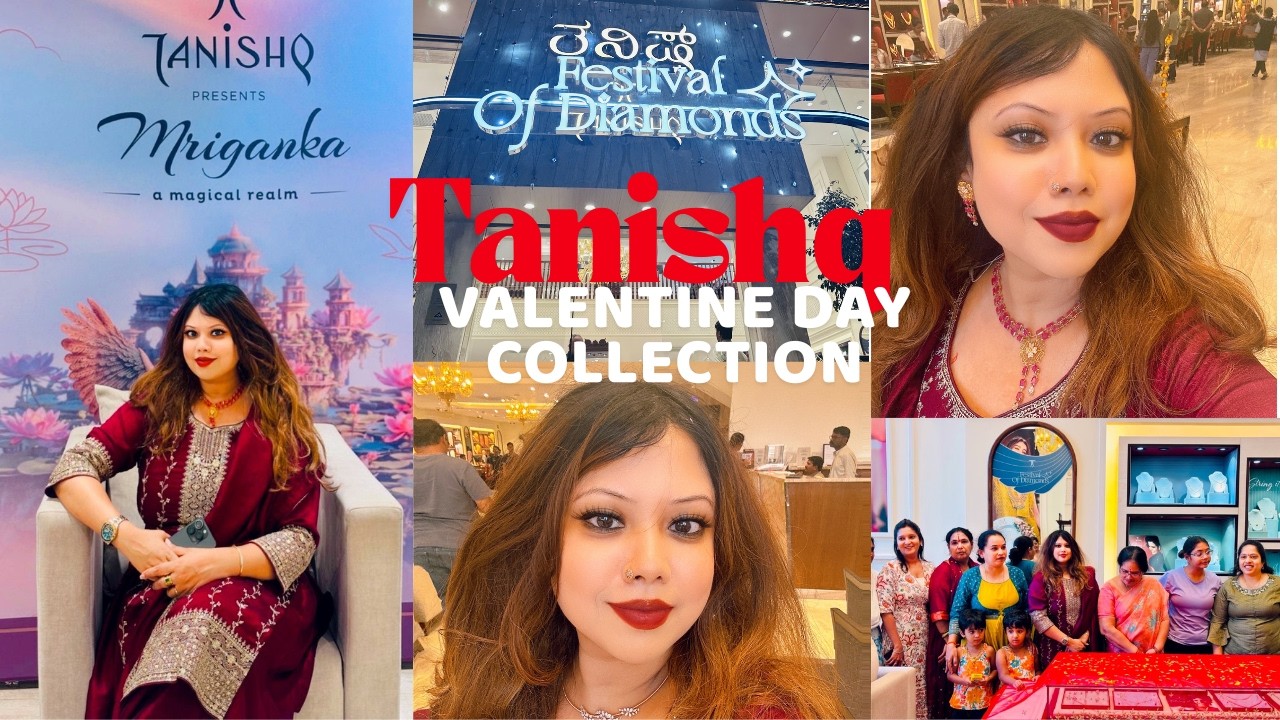 Tanishq Invited Me ! এত কম দামে Diamond Jewellery? Wings of Motion Valentine's Day Collection Launch
