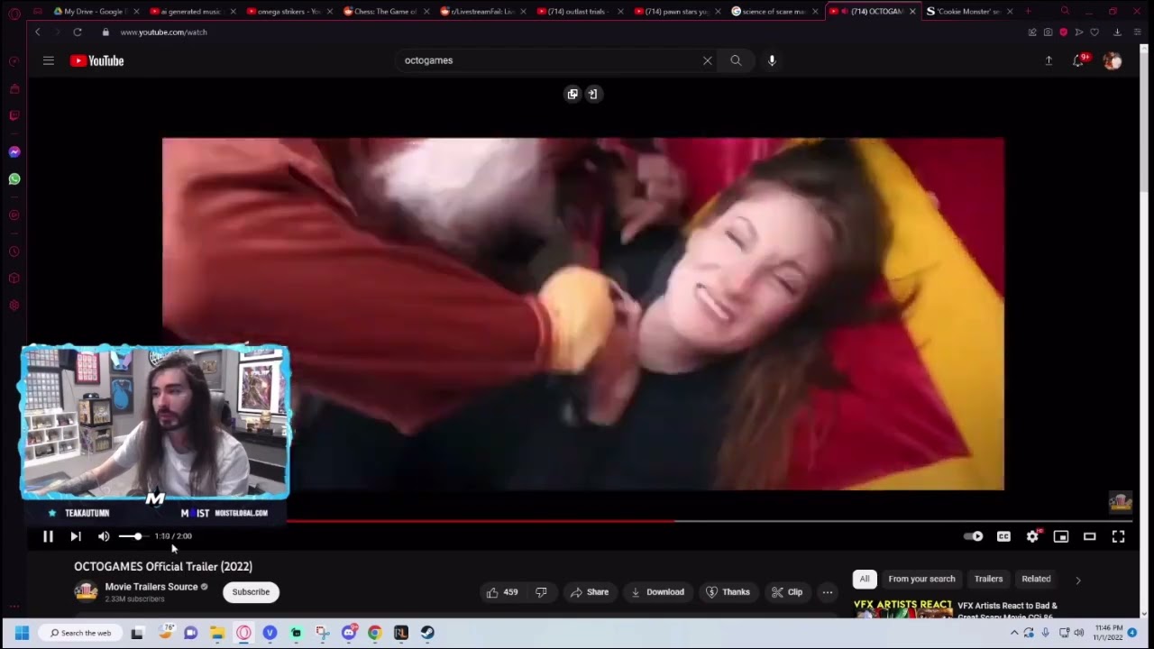 MoistCr1tikal Reacts To The Octogames Trailer