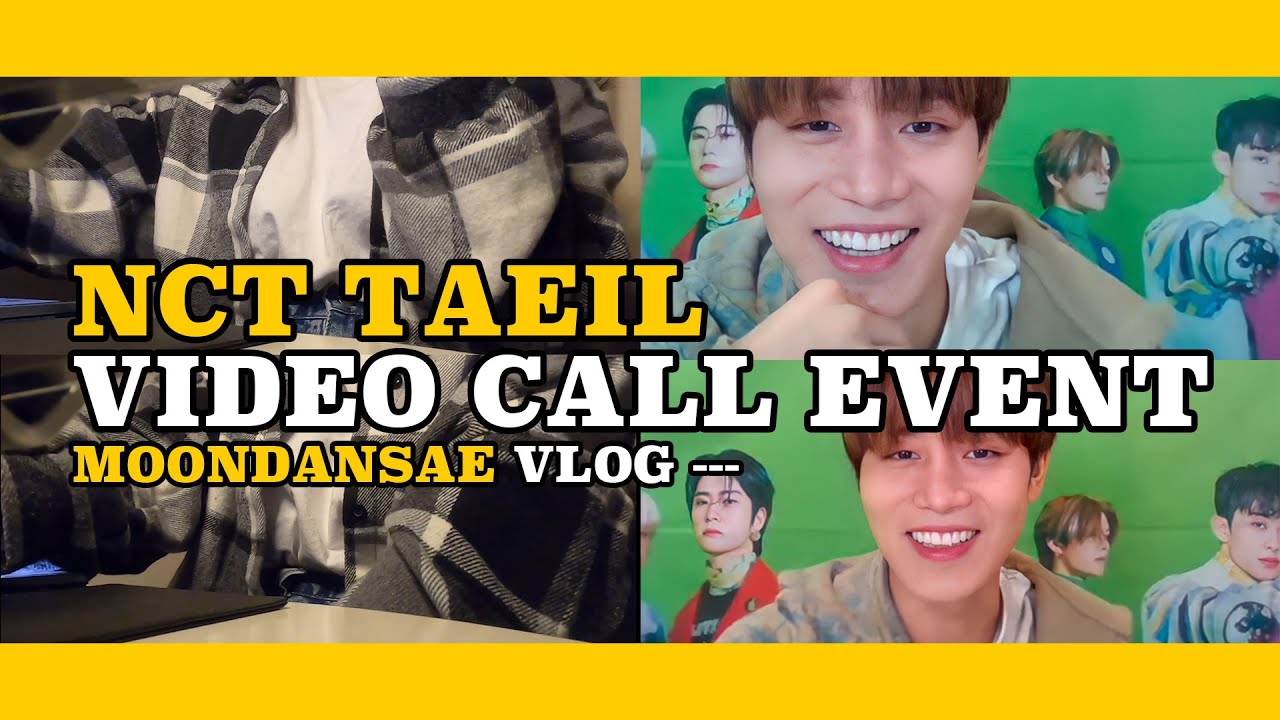 “어..(갸우뚱)어른같애!ㅎㅎ” 태일오빠한테 귀여움 받기 💭💚 | NCT127 태일 영통팬싸🌙💛 • STICKER 영통팬싸 • 시즈니 브이로그 • TAEIL VIDEO CALL
