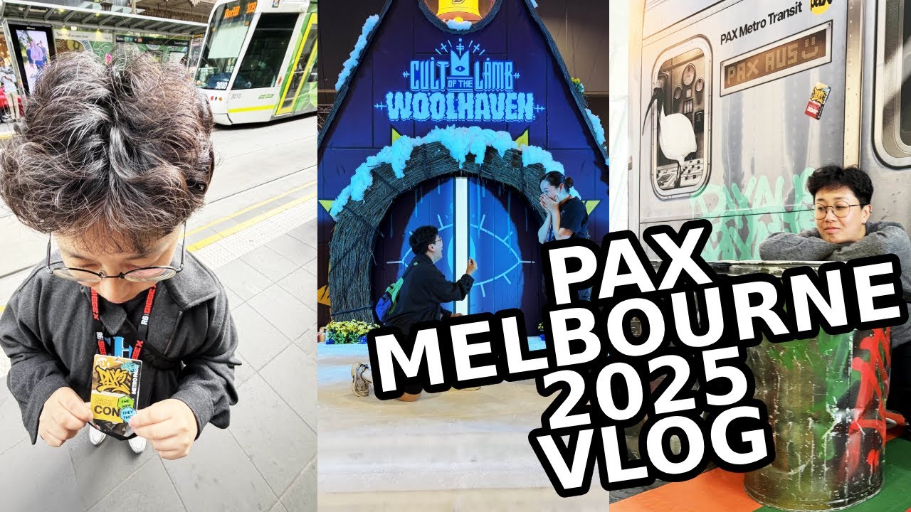 WELCOME TO MY VLOG FOR PAX MELBOURNE AUSTRALIA 2025 | GAMING CONVENTION