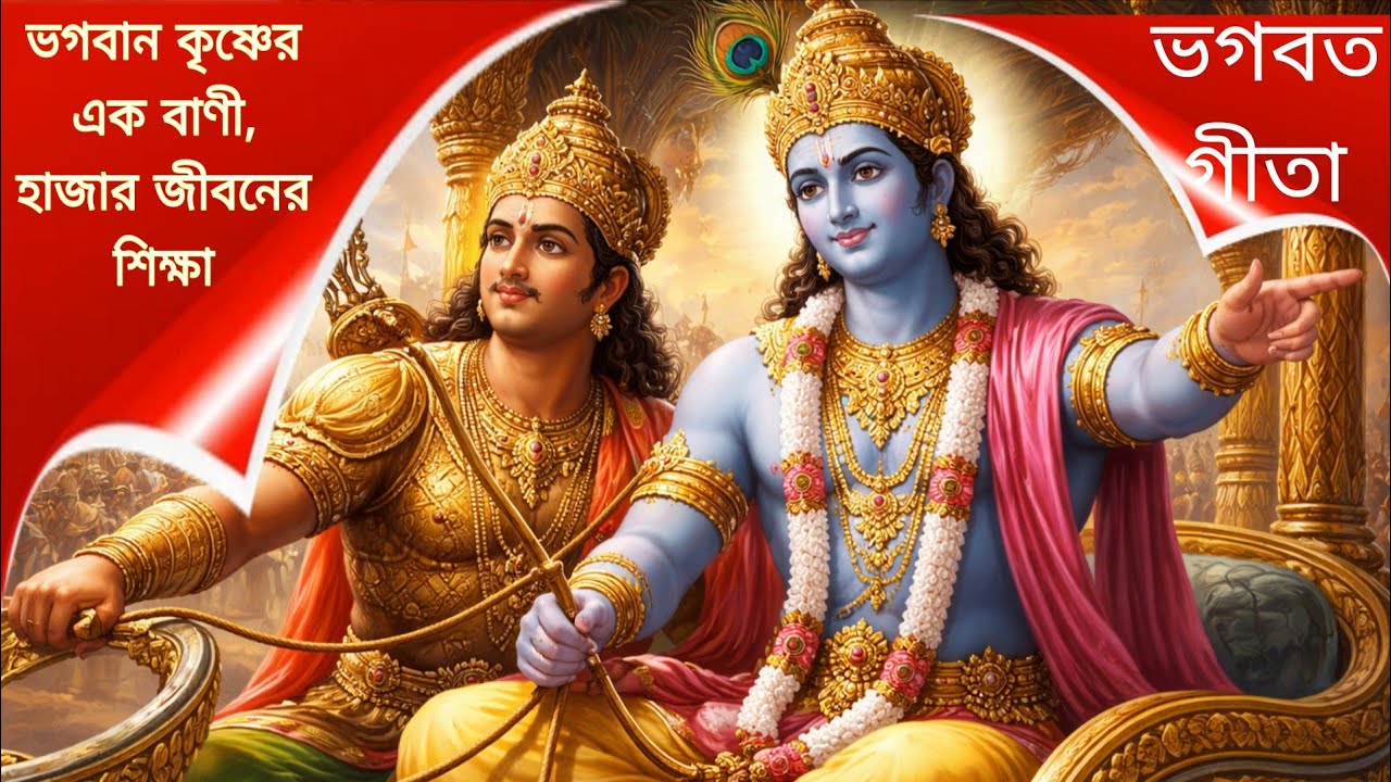  শ্রীকৃষ্ণ: প্রেম, কর্ম ও মুক্তির রহস্য 🦚 Shri Krishna Bani / Shri Krishna Bhagwat Geeta
