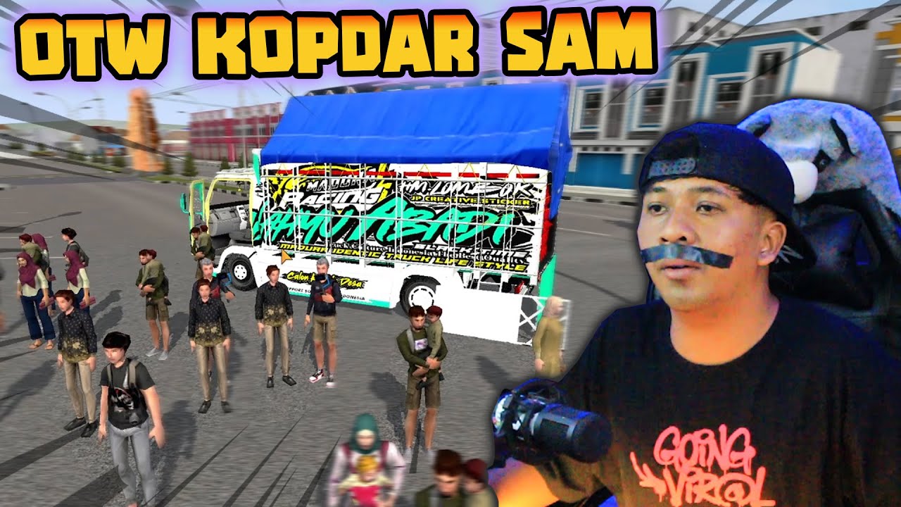 😂 TRUK WAHYU ABADI OTW KOPDAR - BUSSID V3.7