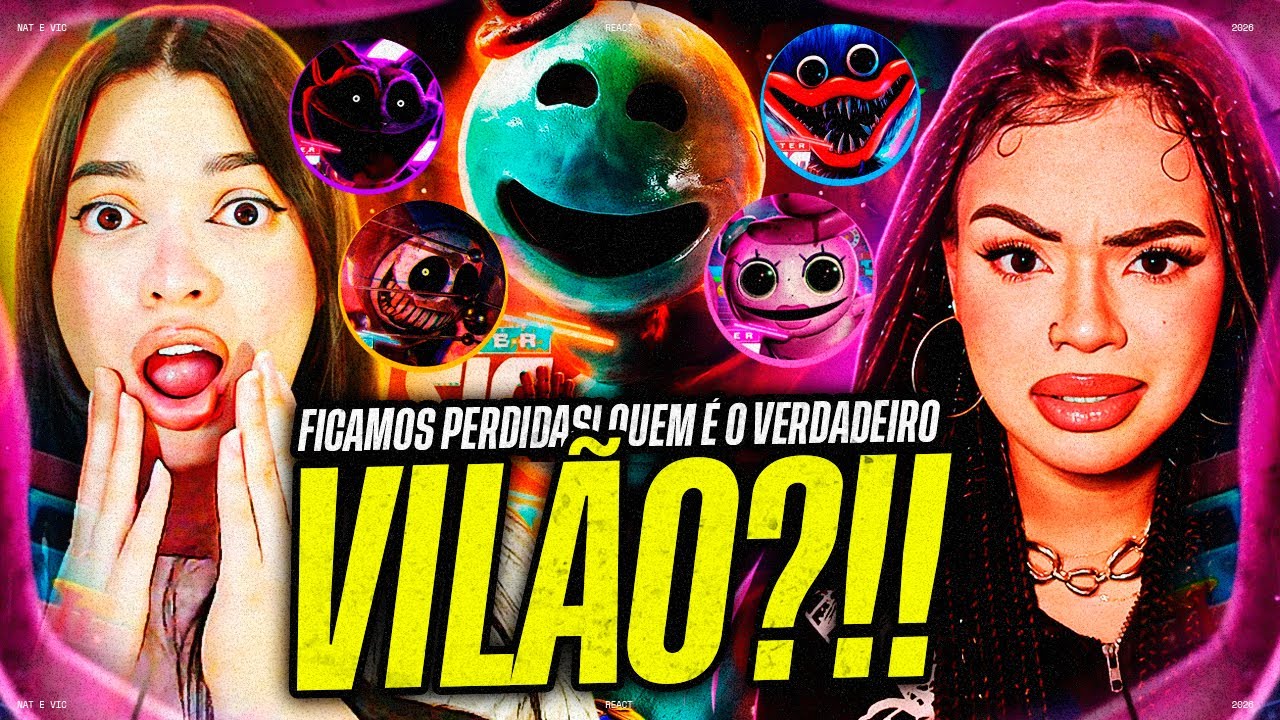 5 EM 1 | ESPECIAL POPPY PLAYTIME (Cap.1, 2,3,4 e 5) - Iron Master | REACT