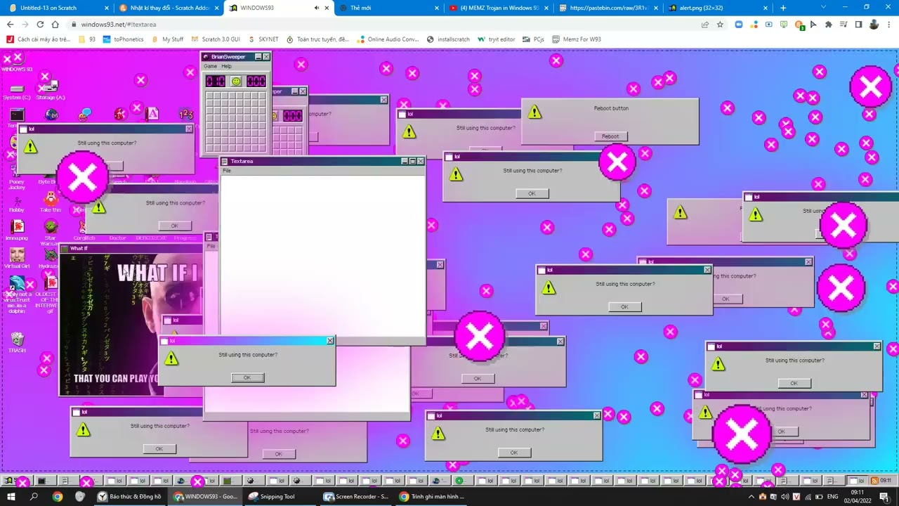 MEMZ Trojan Windows 93