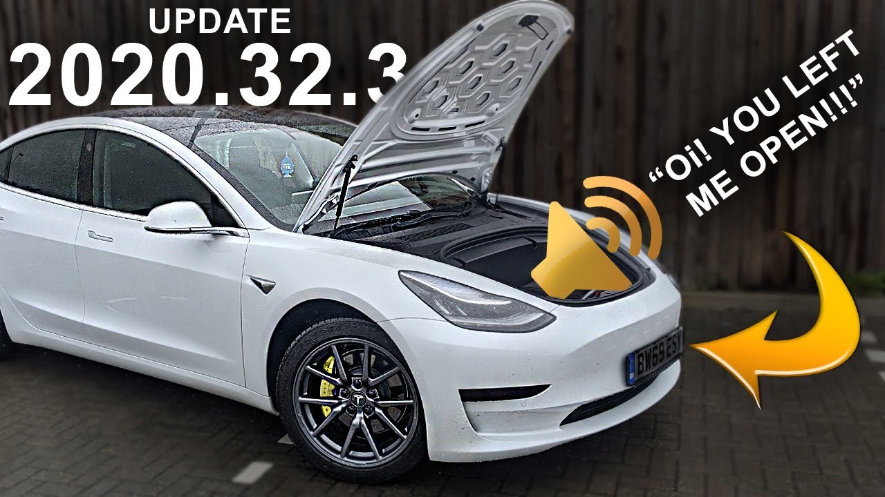UPDATE 2020.32.3 New Features TESTED ! TESLA Model 3 Security UPGRADE!