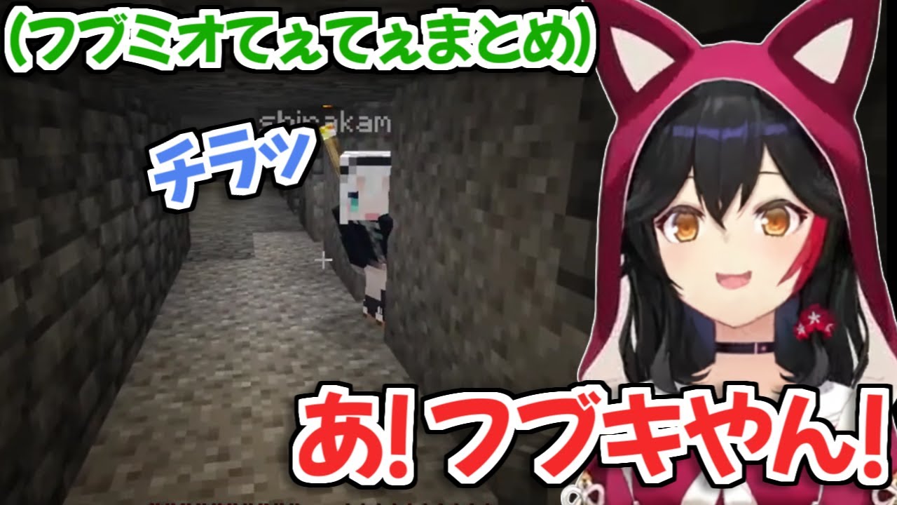 【ホロライブ切り抜き】ホロクラダイヤ発掘隊Day1のフブミオてぇてぇやりとりまとめ【白上フブキ 大神ミオ】