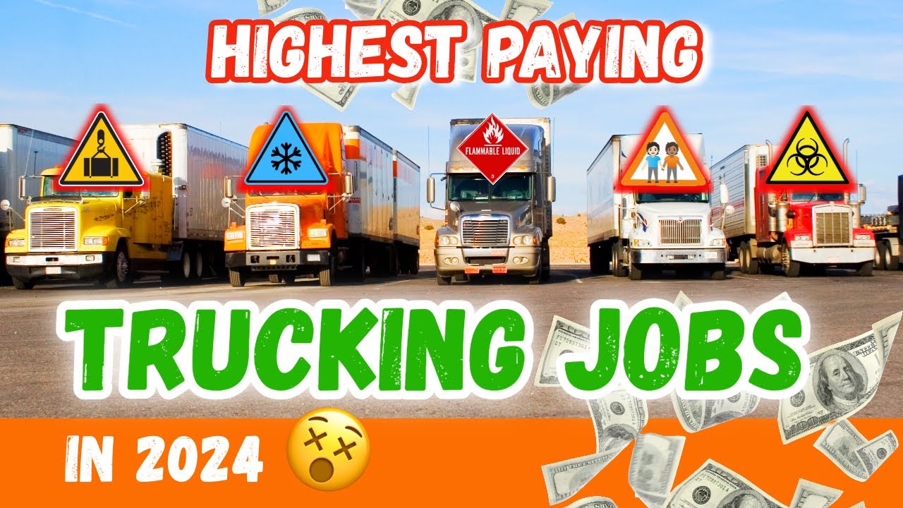 Highest&nbsp;Paying&nbsp;Trucking&nbsp;Jobs&nbsp;In The Industry!