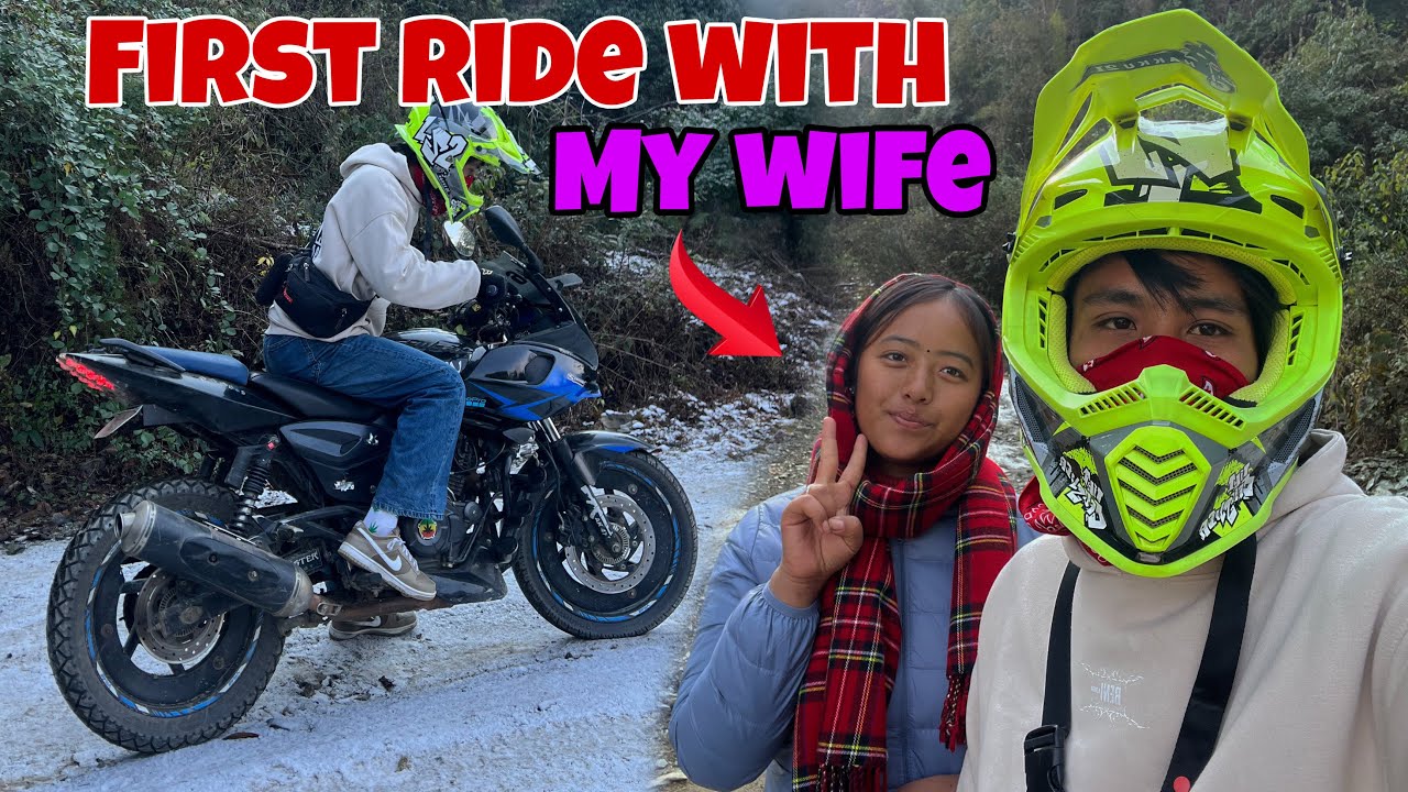 First Ride Ma Yesto K Vayo 😱|| Myagdi Bhakimli || 
