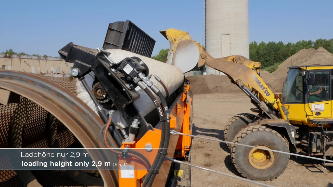 Грохот Doppstadt SM 620 SA Plus - обработка и сортировка почвы