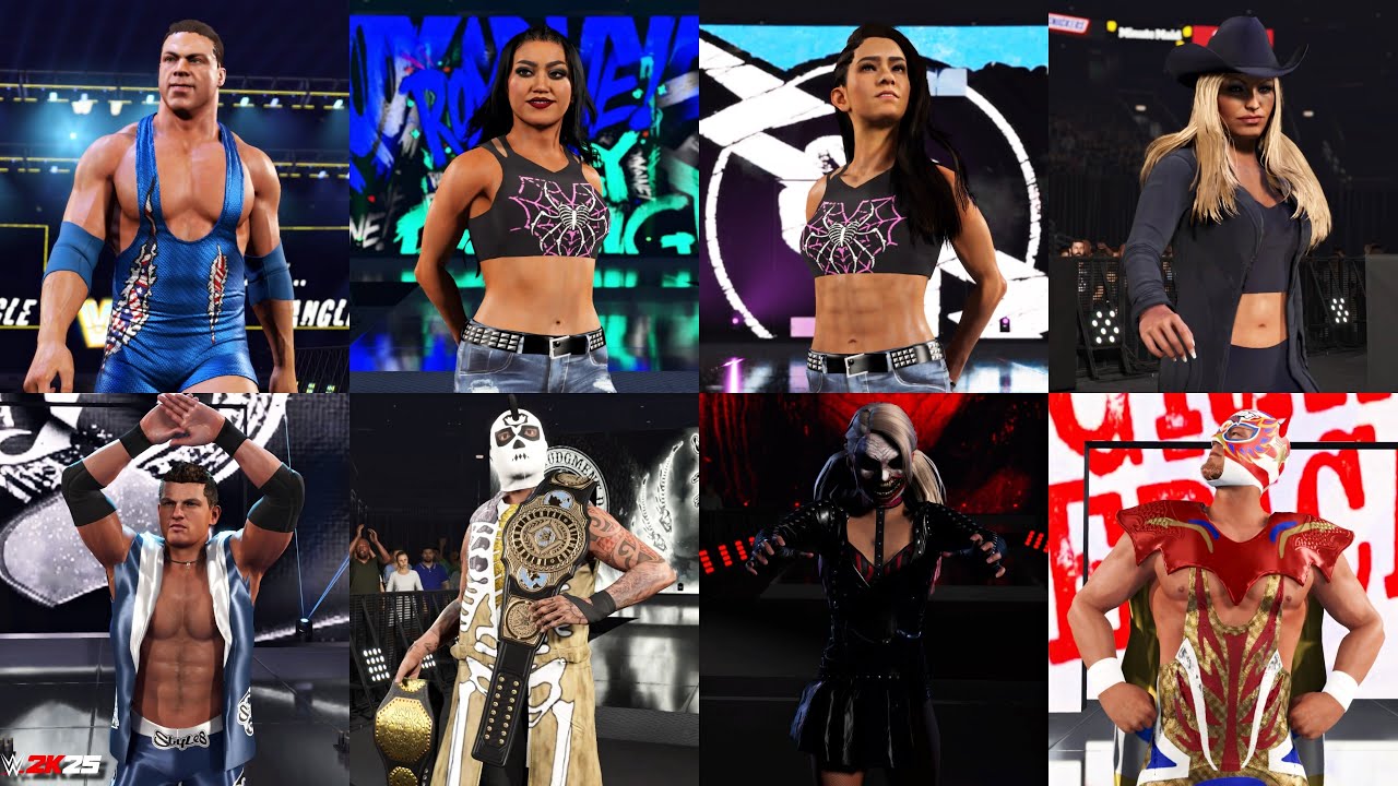 WWE 2K25: CAWS THAT YOU NEED TO DOWNLOAD | COMMUNITY CREATIONS | CREACIONES DE LA COMUNIDAD