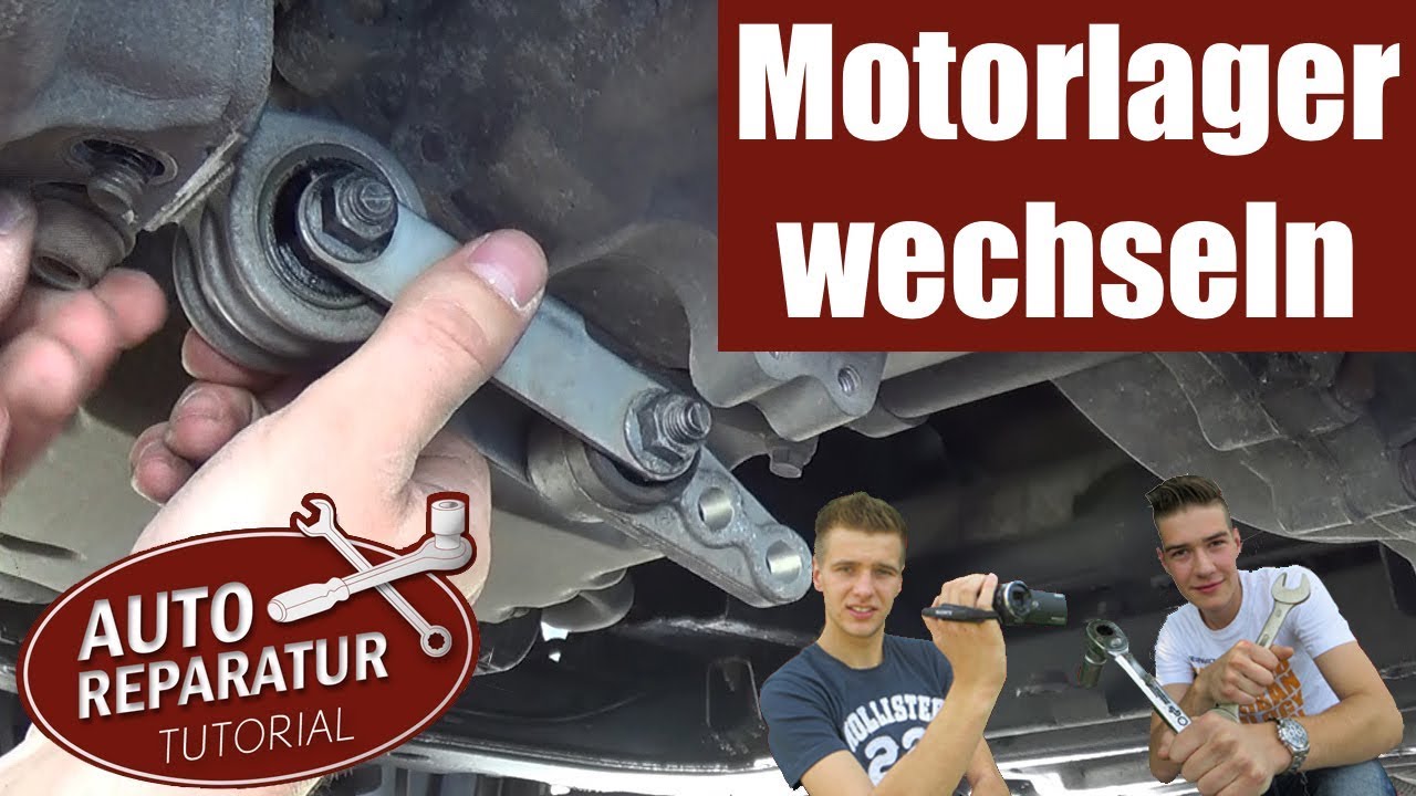 Motorlager wechseln | Getriebelager erneuern | DIY Tutorial