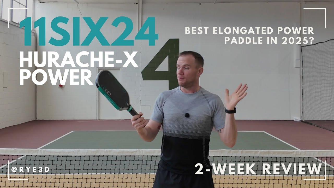 11Six24 Hurache-X Power | 2-Week Paddle Review | Best elongated pickleball paddle in 2025?