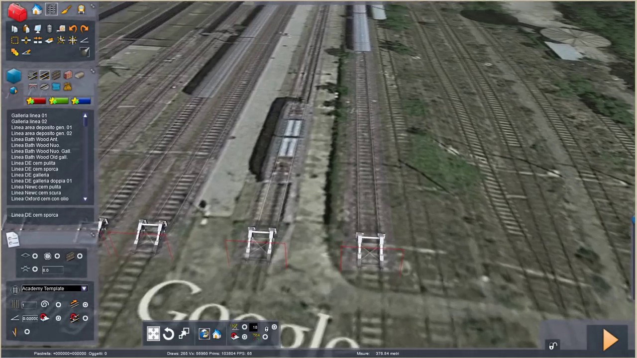 RailWorks Train Simulator Real Google Maps Part 1