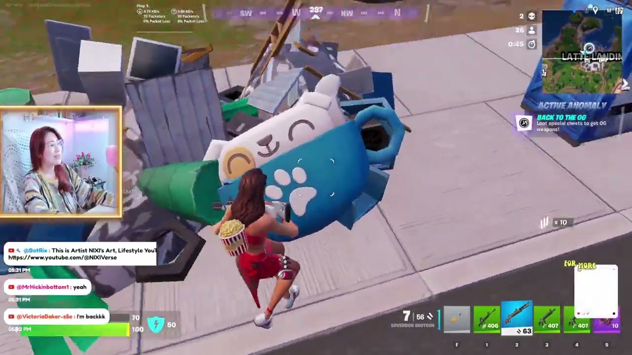 Highlight: POPCORN Time! to play with us '!join' in the chat to make a que |POPCORN Time = Fortnite