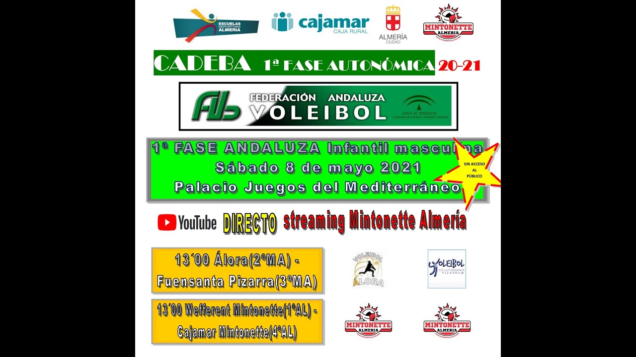 FUENSANTA PIZARRA  VS VOLEIBOL ALORA