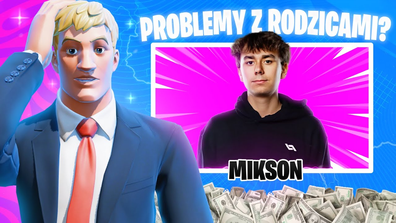 Wgrał 500.000zł za Granie w Fortnite - Wywiad z ​⁠Miksonem