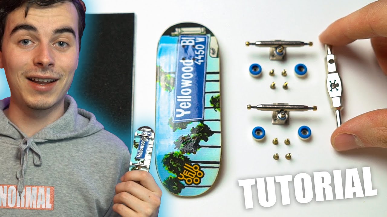 Hoe zet je een Fingerboard GOED in elkaar?