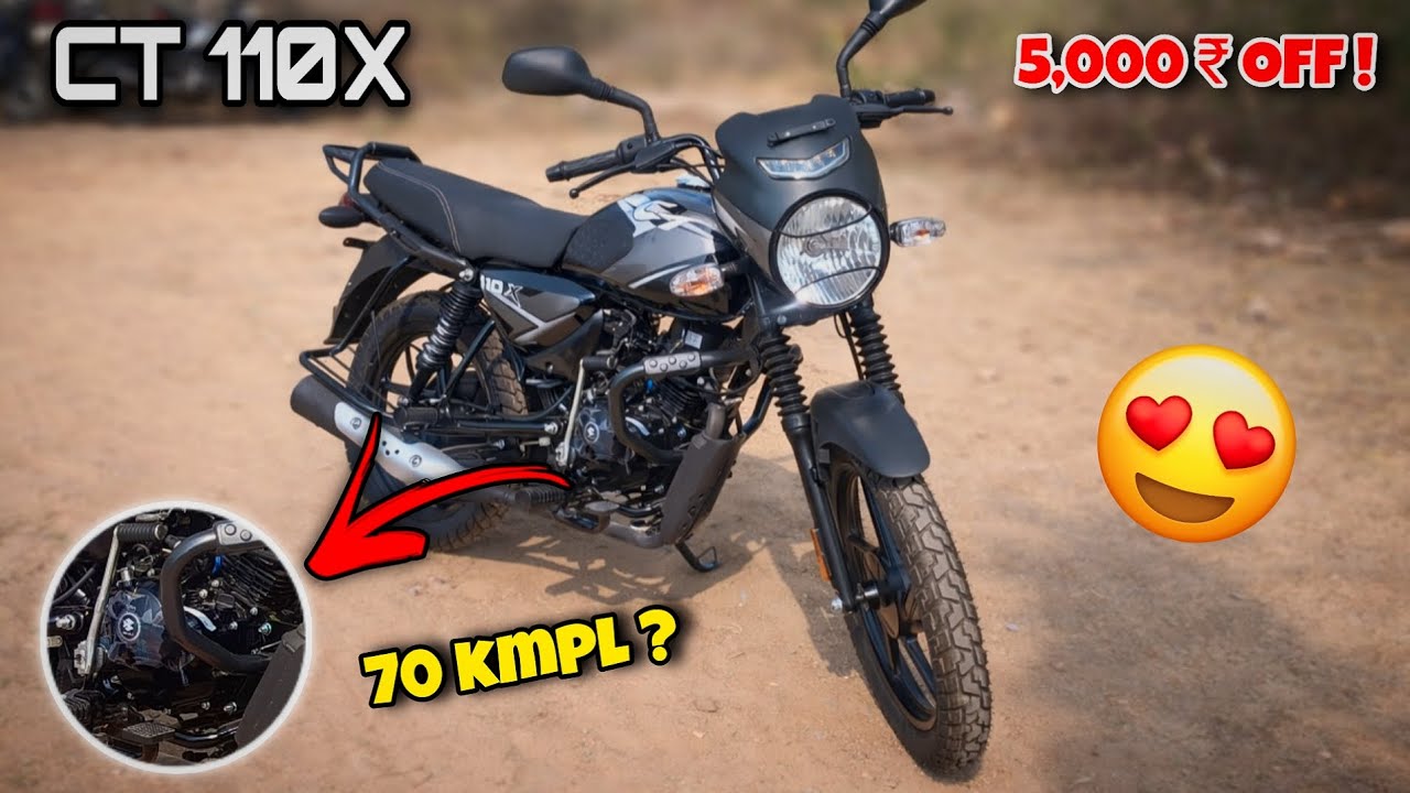 CT 110X Real full review 2026 😳 70 KMPL Sach Hai ? | 5000₹ OFF 2026 | 