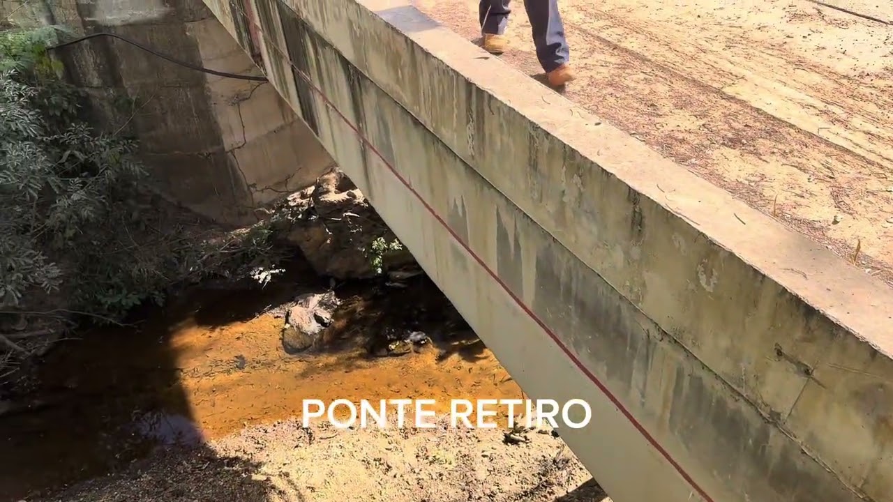 CONSTRU&Ccedil;&Atilde;O PONTE DE VIGAS - 01 na regi&atilde;o Malacaixeta e 01 no Retiro