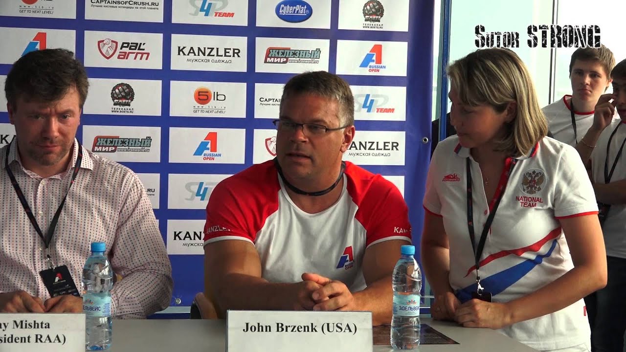 A-1 Press Conference 2014 - Denis Cyplenkov, John Brzenk
