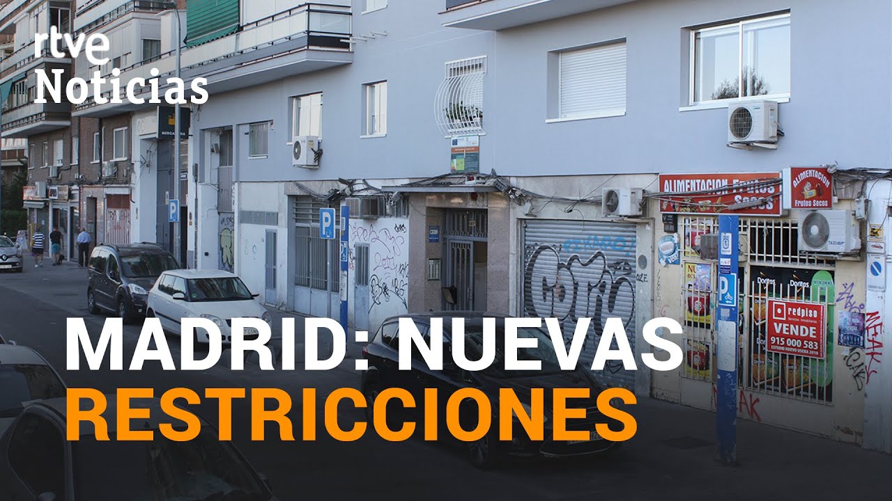 MADRID prepara CONFINAMIENTOS SELECTIVOS en los BARRIOS M&Aacute;S AFECTADOS por COVID-19 | RTVE Noticias