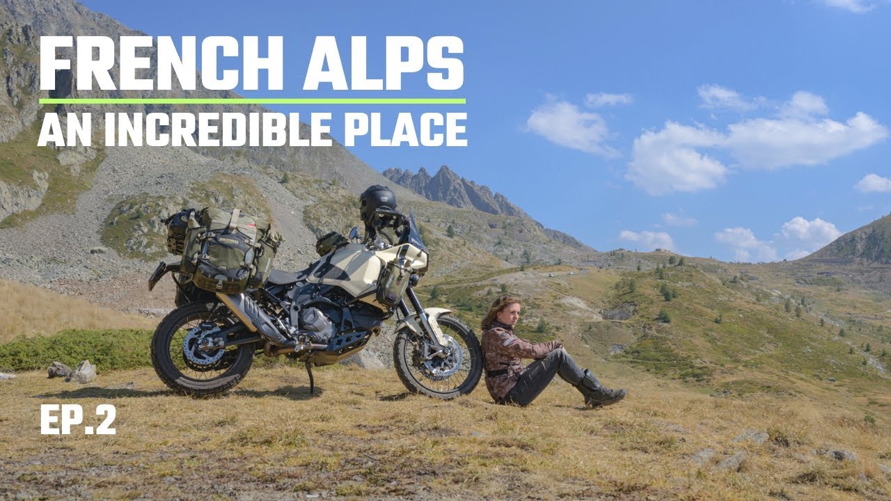 An incredible place FRENCH ALPS SOLO motorcycle tour - Gorges de Daluis, Col de la Lombarde (S3-EP2)