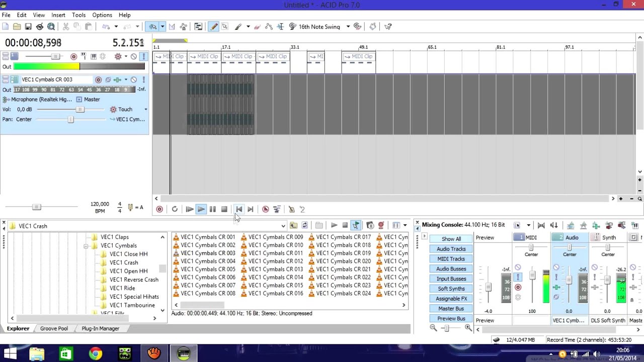 Tutorial ACID Pro 7 - Le Basi #1 - ITALIANO