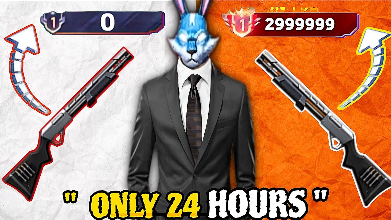Pushing TOP 1 Title in MOST OVERPOWER SHOTGUN ( M590 ) 🤯 | Continue 3 Days 🥵 - Garena Free Fire