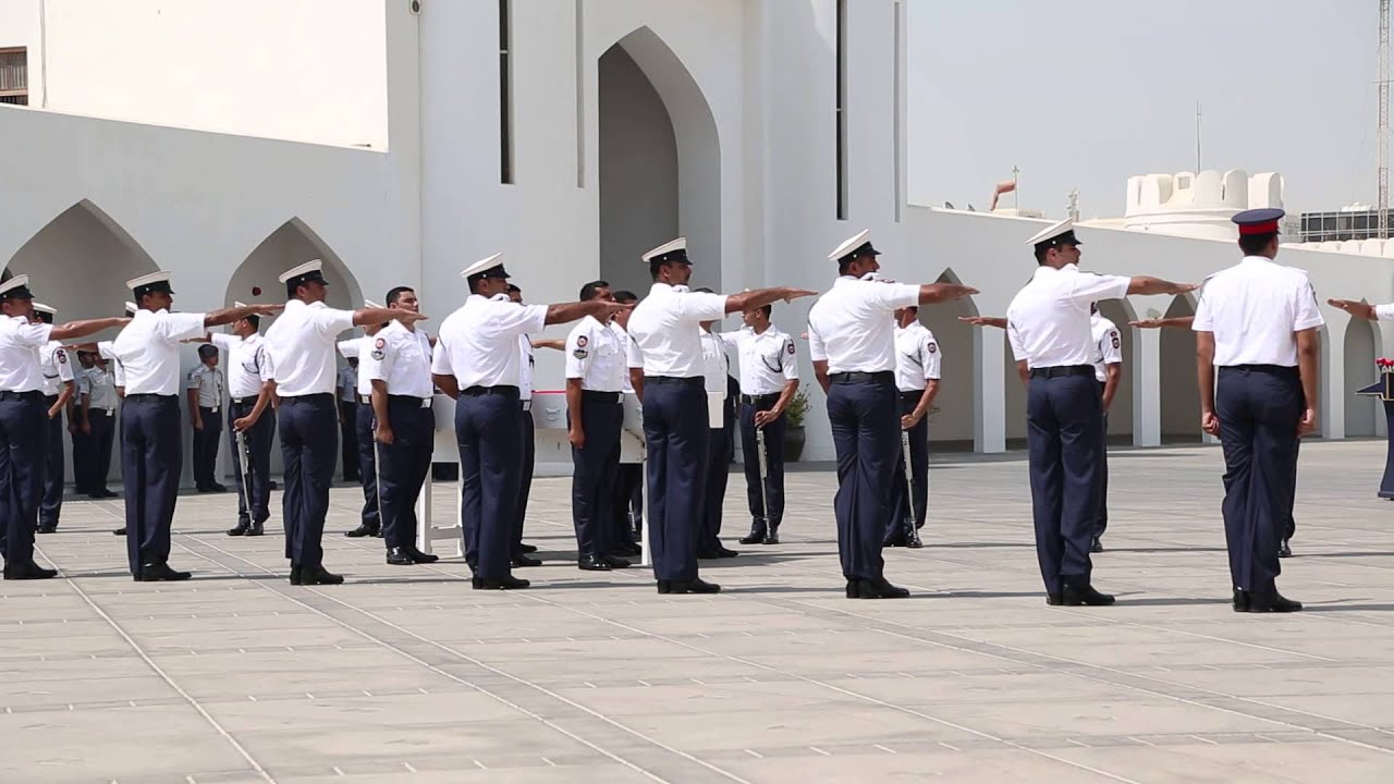 معالي وزير الداخلية يتقدم الجنازة العسكرية لشهيد الواجب 2015/8/31 Bahrain#