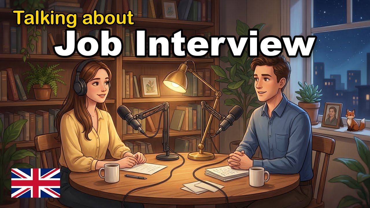 How to Talk About Your Job Interview in English | Easy English Conversation Practice