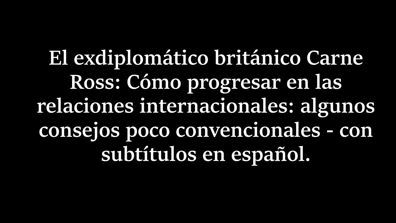 Cómo progresar en las relaciones internacionales: algunos consejos poco convencionales