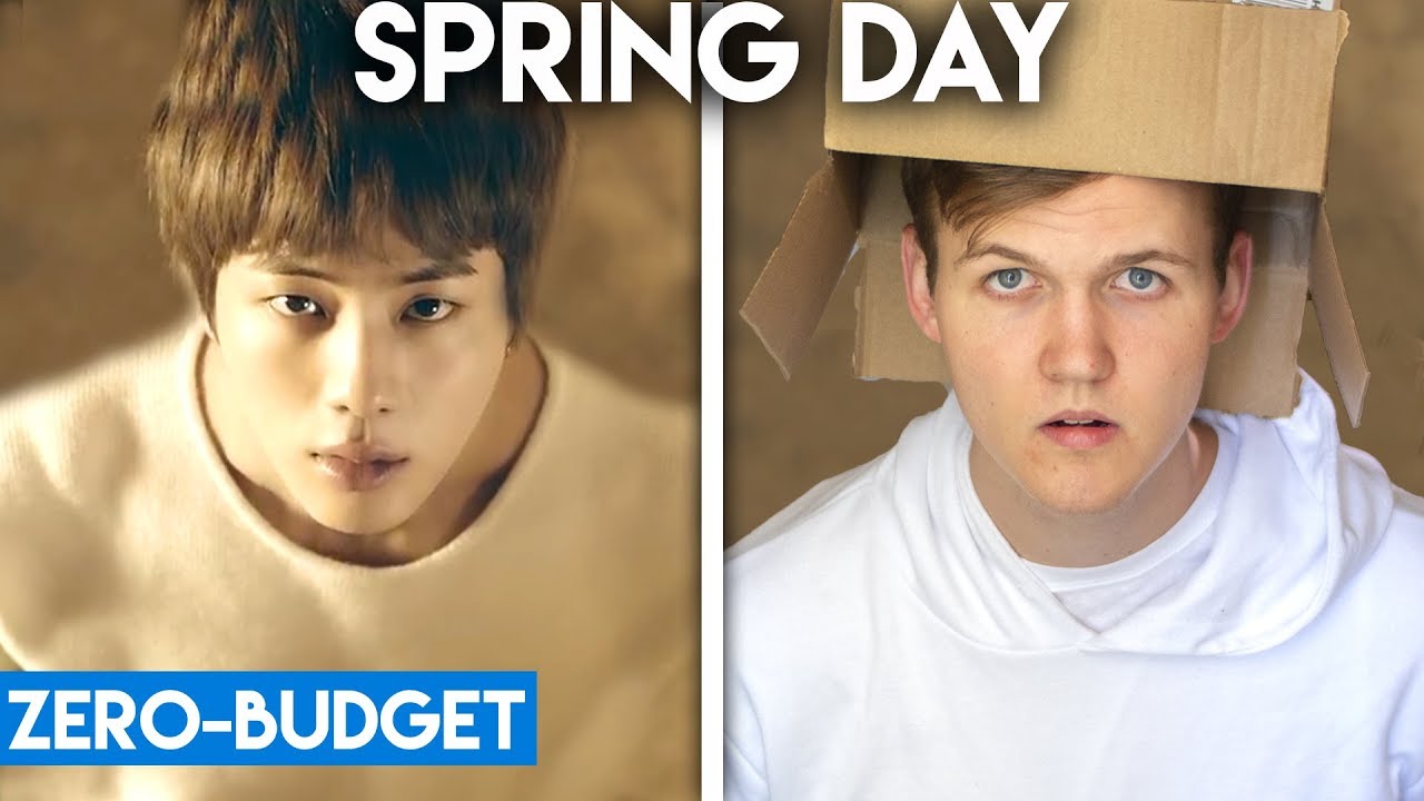 K-POP WITH ZERO BUDGET! (BTS- Spring Day)