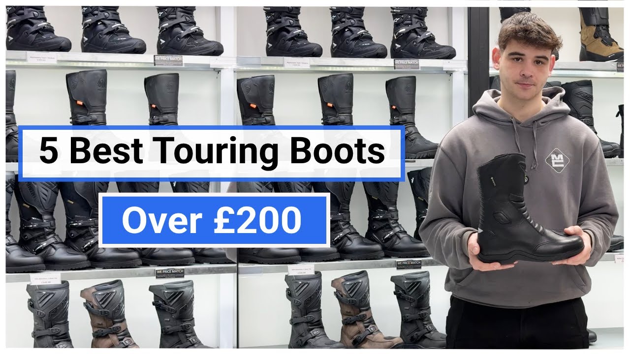 5 Best Motorcycle Touring Boots Over £200 in 2025 | Moto Central UK