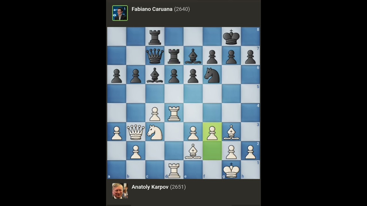 Anatoly Karpov vs Fabiano Caruana √ Trophee CCAS KO | Cap d'Adge - France, 2008.