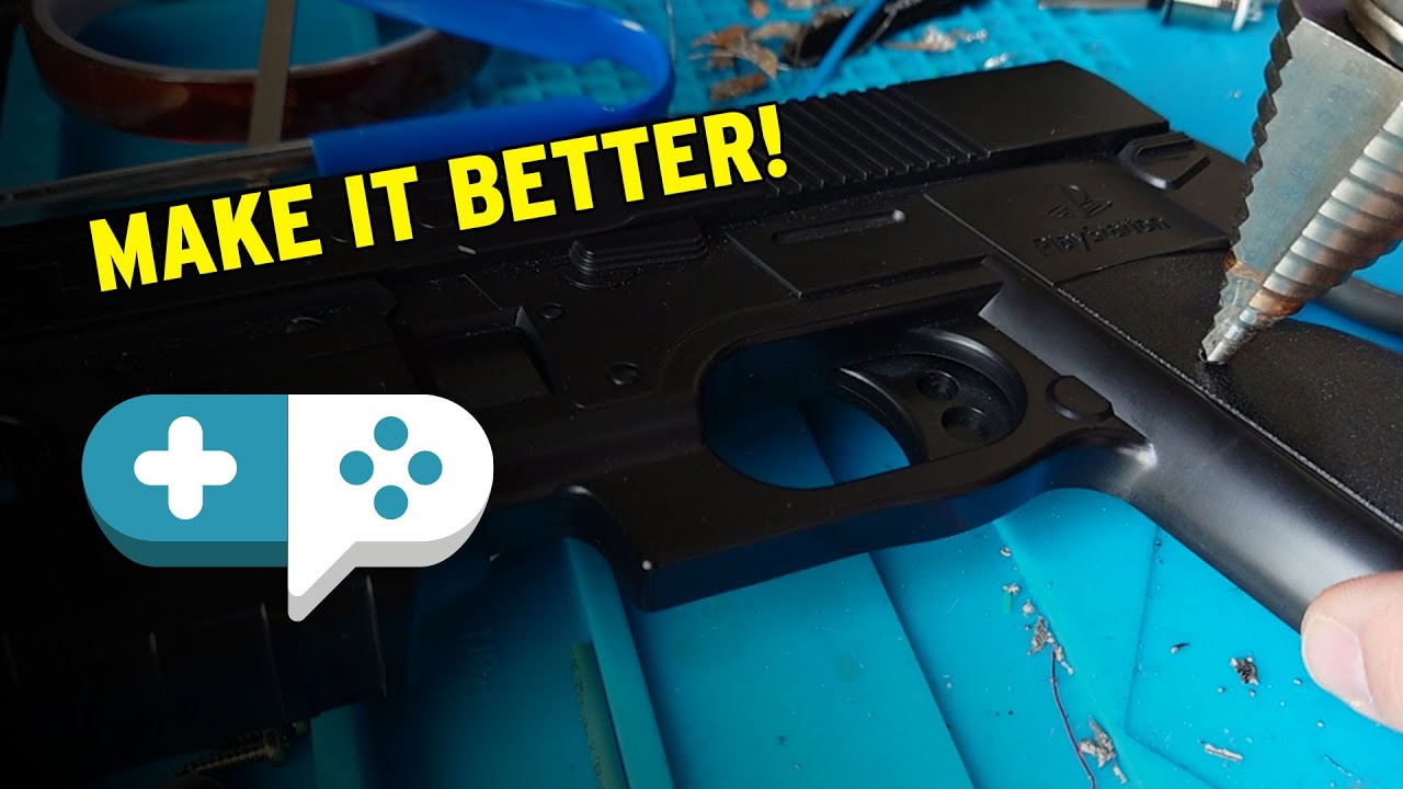 Modding a GunCon - Experience The Joy of Gaming With Custom Guns