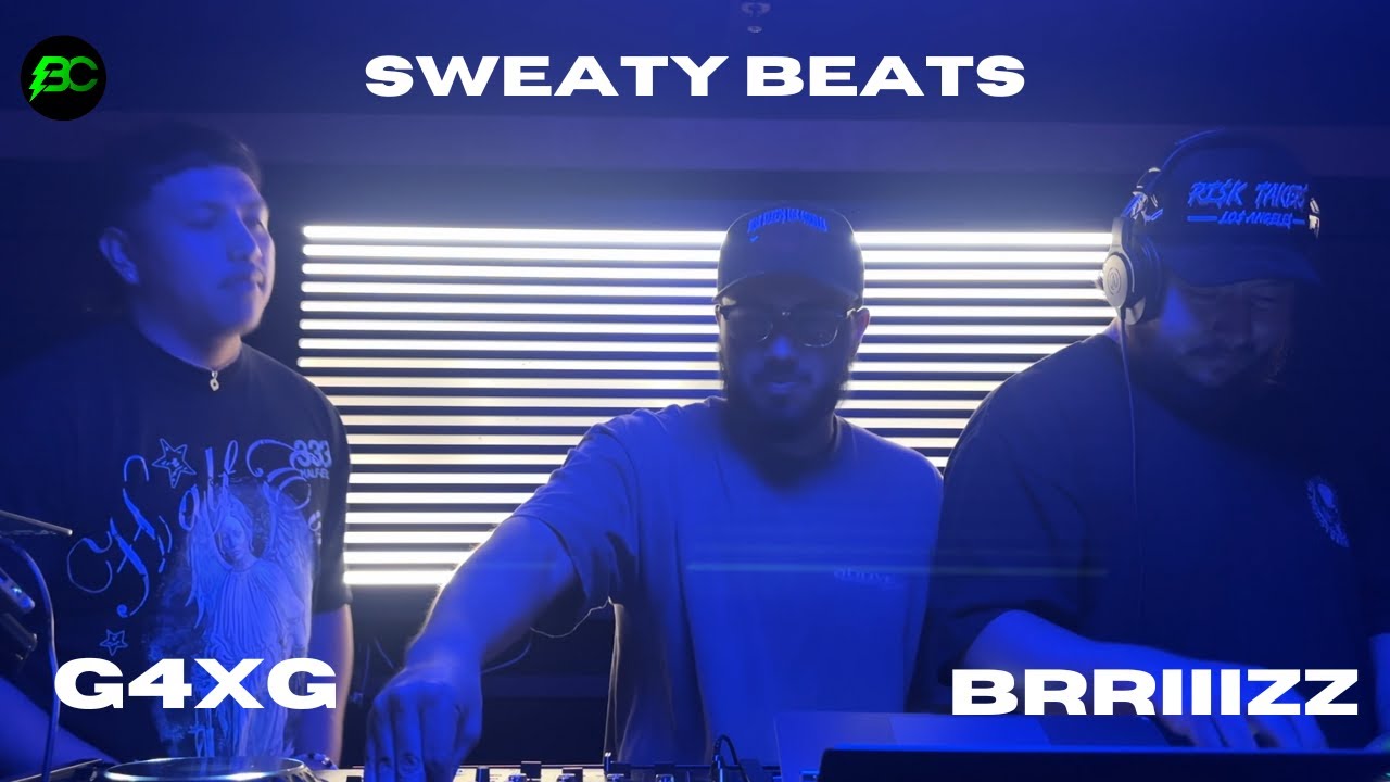 Sweaty Beats B2B BRRIIIZZ B2B G4XG Live @ Pirate Studios