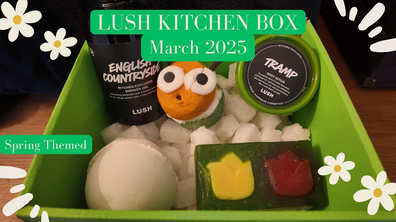 Spring Themed | Lush Kitchen Subscription Box | March 2025