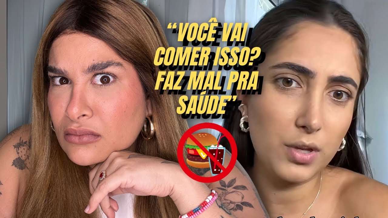 CARA FITNESS JULGOU TUDO O QUE EU COMIA NO ENCONTRO