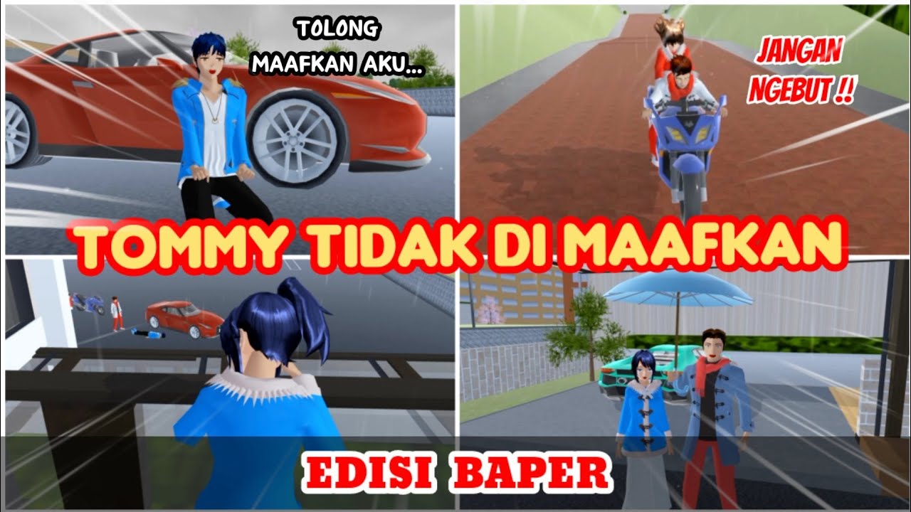 TOMMY TIDAK DI MAAFKAN | Drama sakura school simulator | KING AND FRIEND