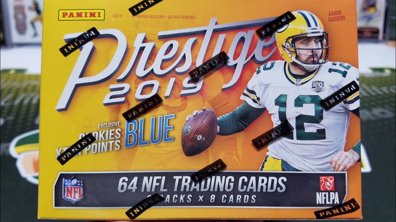 2019 Panini Prestige Football Retail Blaster Box Opening