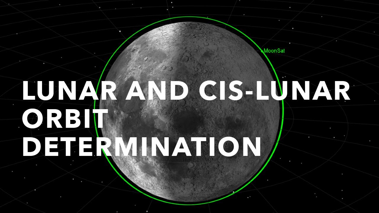 Lunar and Cis-Lunar OD - Webinar