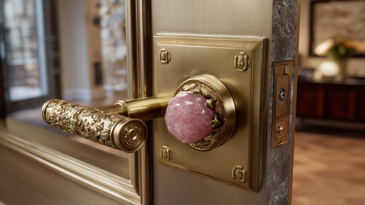 The Art of the Grand Entrance: Gold-Pink Mansion Doors of 2026