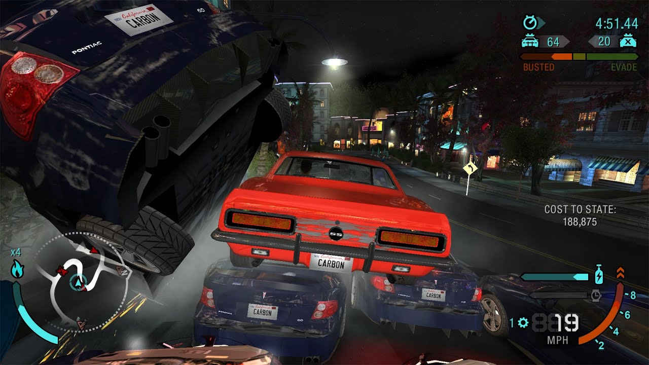 NFS Carbon cops are professional kidnappers