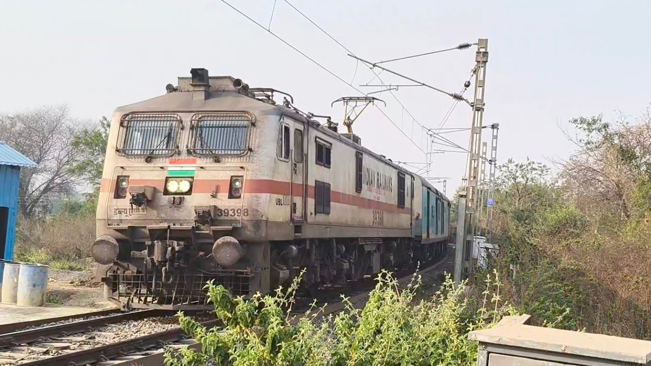 10 InONE Vasco+Passenger+Kalyan WAG7M+Hyderabad+Darbhanga Action 🔥 INDIAN RAILWAYS 